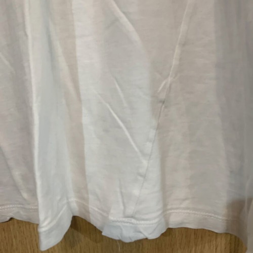 Zara long length men's t-shirt white like new XL