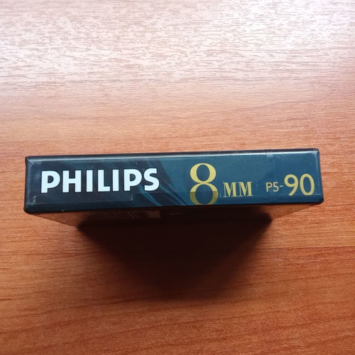 Philips P5 90 8 mm video VHS cassette new, sealed 1990s