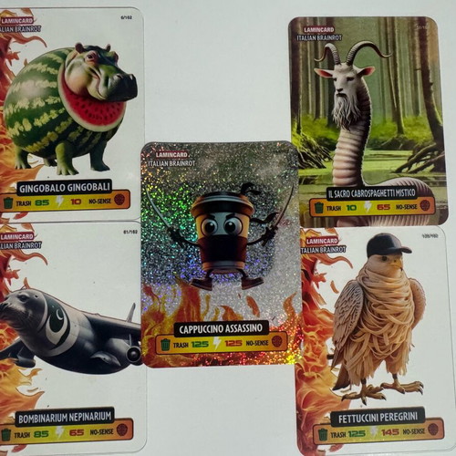 Italian Brainrot Cards new