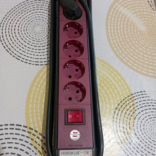 Brennenstuhl Premium Line power strip 6 outlets with 3 m cable new