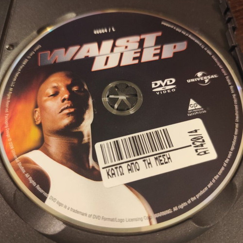 Waist Deep DVD used, action movie with subtitles