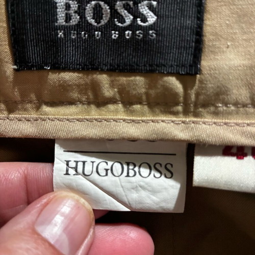 Hugo Boss pants like new, beige, spring-summer