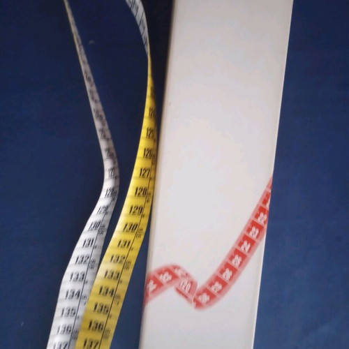 Sewing measuring tapes new, pack of 12, Germany 1.5 m yellow