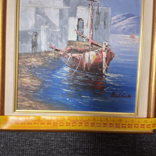 Oil painting seascape