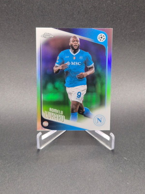 Topps Chrome UEFA Club Competitions Romelu Lukaku Refractor #76