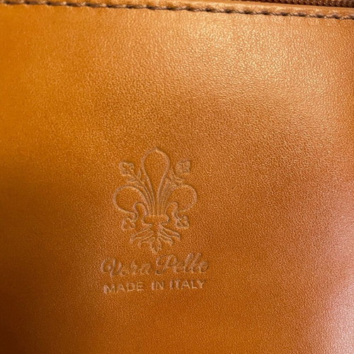 Leather crossbody bag tan new