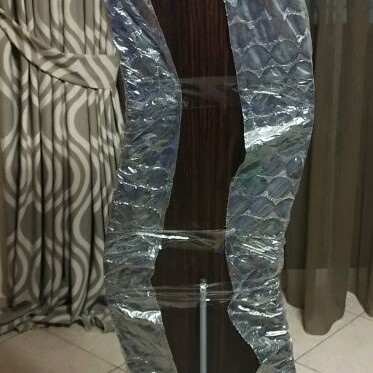 Floor mirror like new, wenge wood