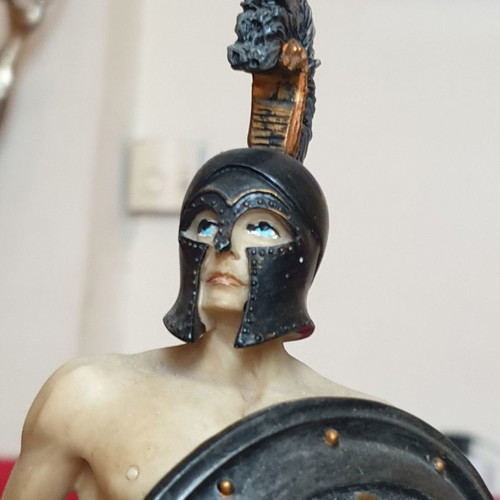 Φιγούρα Σπαρτιάτη Οπλίτη καινούργια, μεγάλο μέγεθος 25εκ x 9εκ