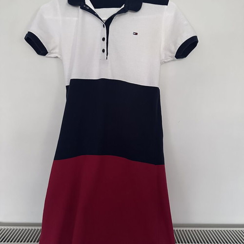 Tommy Hilfiger Dress like new, size S, white and blue