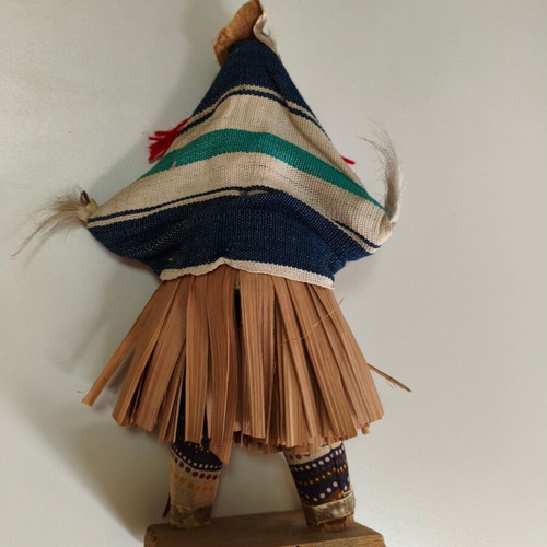 West African Masked Tribal Yacouba Dan Dance Figurine 27cm like new