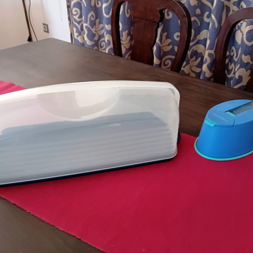 Tupperware storage containers used, pack of two pieces