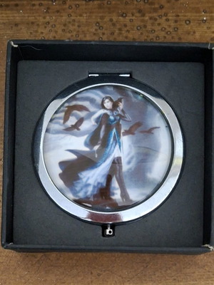 Nemesis Now Raven Design Compact Mirror used