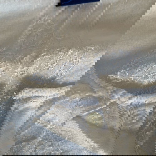 White cotton Saral Art of India shirt like new, size L