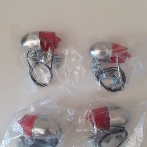 Tail Light Dynamo Generator bicycle parts new set of 4