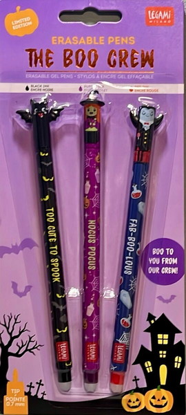 LEGAMI erasable pens "The Boo Crew" Limited Edition