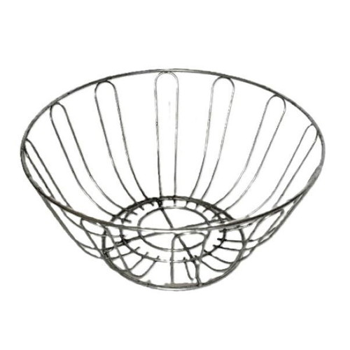 Vintage Wire Fruit Bowl Like New, Metal Mid-Century Design