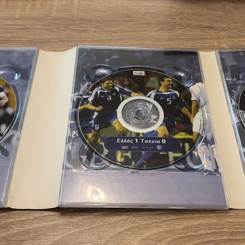 UEFA Euro 2004 Greece-Champions box set 7 DVD like new