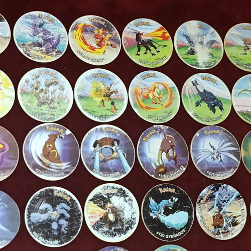 Pokemon Tazos League 1 used from Cheetos