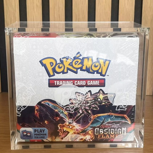 Acrylic case for booster box like new