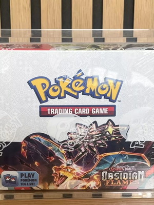 Acrylic case for booster box like new