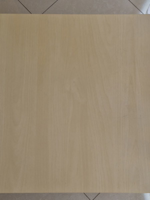 IKEA LACK table 55×55 cm used, birch effect light wood