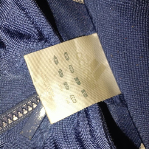 Adidas 90's jacket XL like new, white and blue