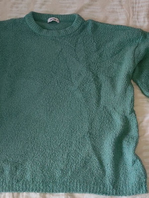 Pink Woman women's sweater used turquoise XL