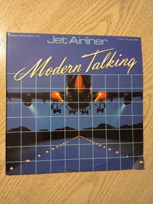 Modern Talking Jet Airplane vinyl record used, pop