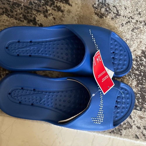 Nike Victori One men's flip flops new, blue