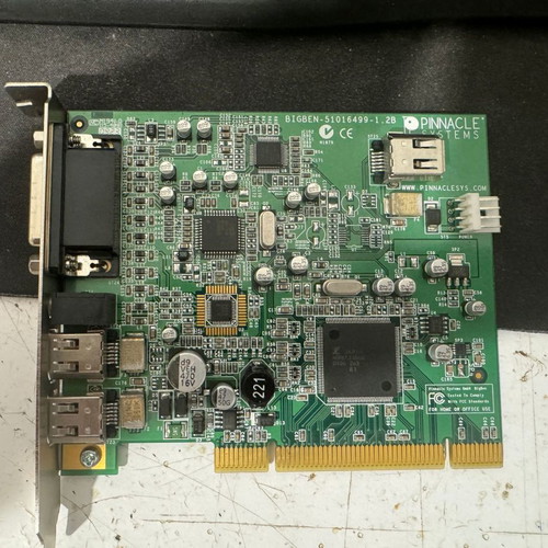 Pinnacle BIGBEN-51016499-1.2B PCI video card used