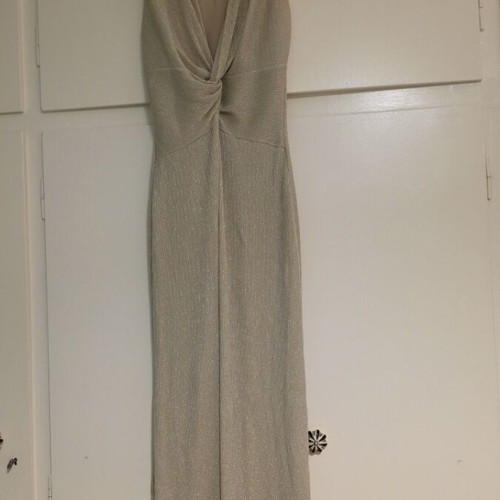 Gold maxi dress new, unworn, size S