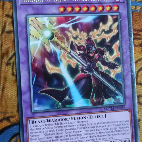 Gladiator Beast Tamer Editor fusion monster κάρτα σαν καινούργιο