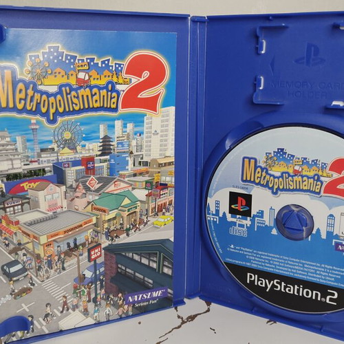 Metropolismania 2 PS2 game used, simulation