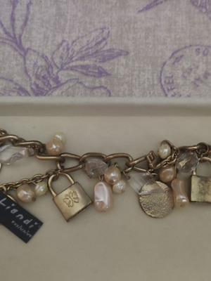 Handmade bracelet with charms, Liandi exclusive