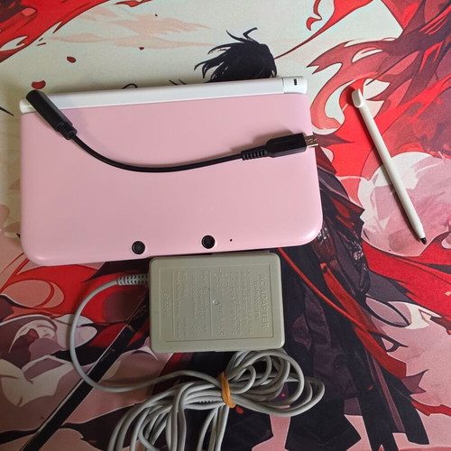 Nintendo 3DS XL Pink/White σαν καινούργιο, ιαπωνική έκδοση με αγγλική γλώσσα