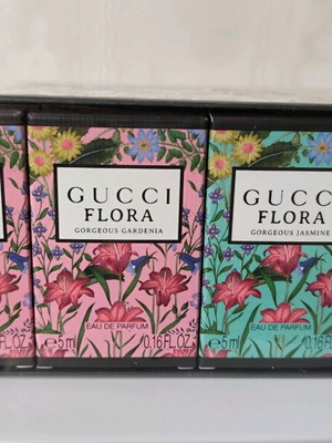 Σετ Gucci Flora 4 x 5 ml αρωμάτων Eau de Parfum καινούργιο