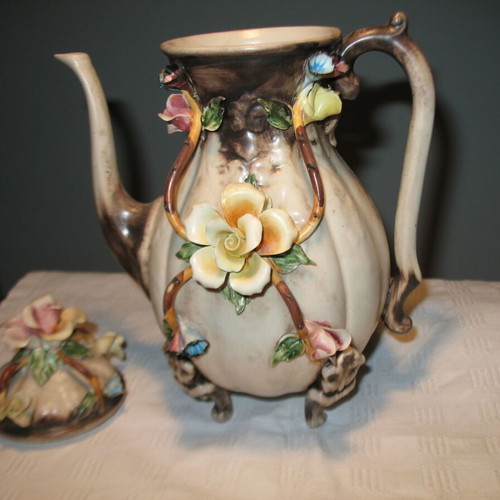 Vintage Italian Handmade Coffee Pot from the 80s like new
