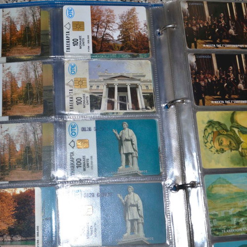 Ote phone card collection like new, about 650 pieces 1992-2004