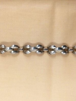 Metal bracelet used with rare chain design