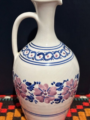 Κεραμικό βάζο χειροποίητο 25 εκατ. vintage, σαν καινούργιο, LAPITHOS CYPRUS