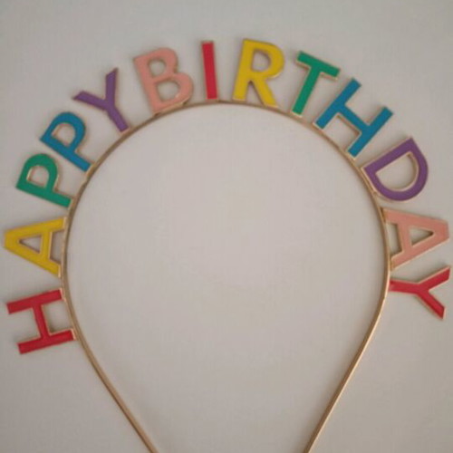 Happy Birthday Headband new