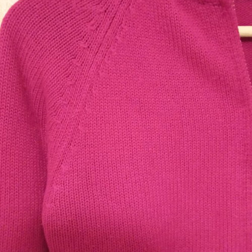 Zara cardigan fuchsia size S like new, wool acrylic