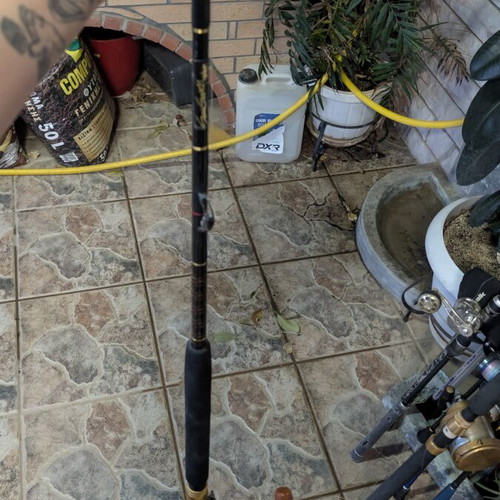 Big Game fishing rods with PENN International 50 reels used