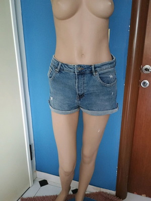 Zara shorts size 40 like new, blue