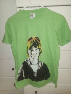 Mickie Krause T Shirt M used, Abercrombie & Fitch green