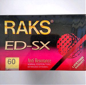 RAKS - ED-SX [60 minutes, Normal Position, Type 1] (Κασέτα Ήχου)