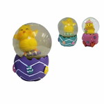 Easter snow globe 10x7cm new