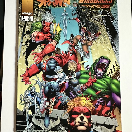 Spawn/WildC.A.T.S #1 comic like new, English