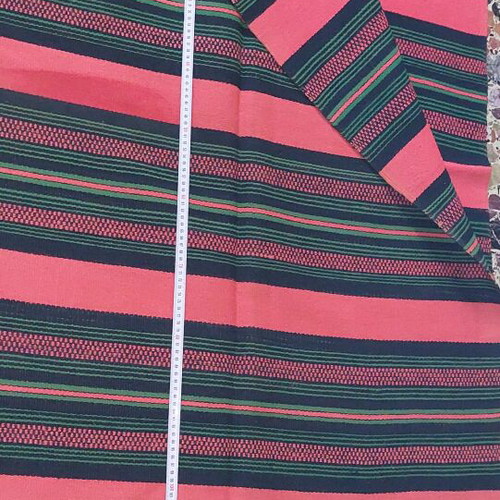 Woven rug or throw or blanket on loom, dimensions 172x2.12