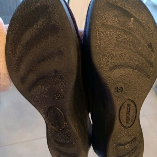 Fly Flot anatomical slippers used, purple, size 39